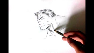 Как нарисовать Халка / How to draw Hulk