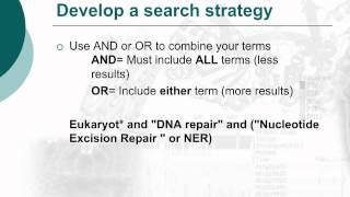 Web of Science: Finding primary research and review articles