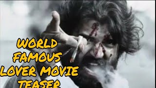 World famous lover trailer/Vijay devara konda 😎/new movie world famous lover trailer/you must watch