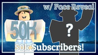 50k Subscribers Face Reveal Fan Art - anix roblox real face