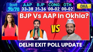 Delhi Exit Poll Result: Amanatullah Khan VS Manish Chaudhary, Okhla Seat AAP Vs BJP I Delhi Election