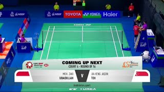 M.Z. Ubaidillah vs Teh Jia Heng Jason | Thailand Masters 2025 | Round of 16