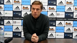 Scott Parker - Man City v Fulham - Pre-Match Press Conference