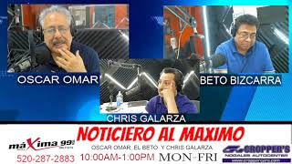 Noticiero Al Máximo Con Oscar Omar Felix, ''Betun'' Vizcarra Y Chris El ''Machu Picchu'' #Podcast289