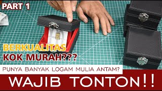 Jual PREMIUM Box Logam Mulia Antam Berjahit - Kotak Tempat Emas Antam ...