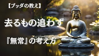 【ブッダの教え】去るもの追わず『無常』の考え方#自己啓発 #ブッダの教え #仏教#哲学#心理学#癒し