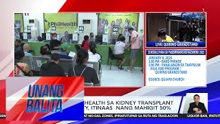 Sagot ng PhilHealth sa pagpapagamot ng ilang sakit, tinaasan nang 50% | Unang Balita