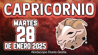 DIOS MÍO❗️😇VAS A VIVIR BRUTAL MILAGRO🍀💸 capricornio ♑ Horóscopo diario 28 DE ENERO 2025 🔮 horóscopo