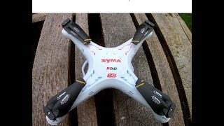 Syma X5 C Folding Props MOD Flight Test Review