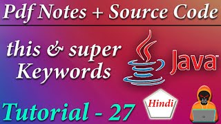 This & Super keyword With Example in JAVA || JAVA Tutorial in Hindi #26 || Death Code