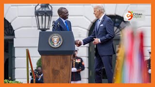 President William Ruto officially received at the White House