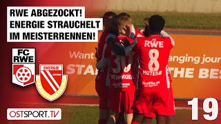 RWE abgezockt! Energie patzt im Meisterrennen! RW Erfurt - Cottbus | Regionalliga Nordost