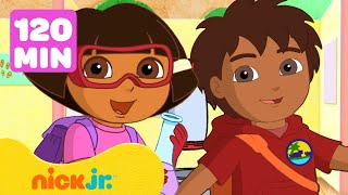 Dora l’esploratrice | Dora l'esploratrice torna a scuola: episodi completi📚 2 ore  | Nick Jr. Italia