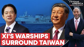 China Deploys Largest Fleet of Ships in Decades to Intimidate Taiwan | Firstpost America