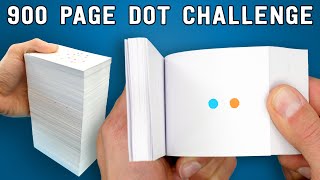 900 Page FLIPBOOK // Dot Challenge