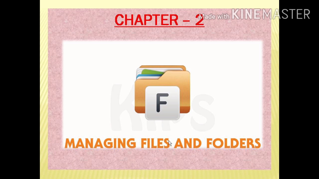 Managing Files And Folders - YouTube