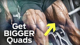 Get BIGGER Quads in 3 Moves (Quad Workout for MASS)