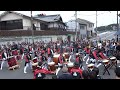 2013年　10月20日　大竹祭　安芸　大瀧太鼓　大和橋交差点　むすひ