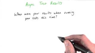 Running our First Async Test Quiz - JavaScript Testing
