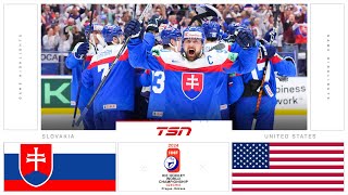 Slovakia vs. USA Highlights | 2024 Men's World Hockey Championship