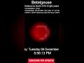 Possible HUGE EXPLOSION SEEN ON Betelgeuse #shorts