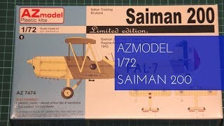 AZmodel 1/72 Saiman 200 Limited Edition (AZ7474)