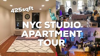 NYC Apartment Tour | Upper West Side Studio | 425 sqft.