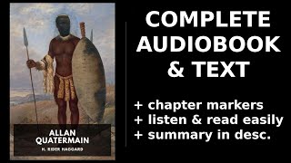 Allan Quatermain ⭐ By H. Rider Haggard FULL Audiobook