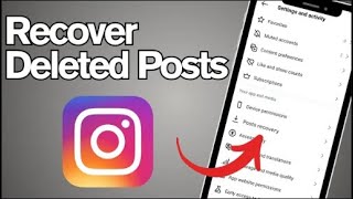 How to Recover Deleted Posts on Instagram (2025) | Restore Deleted Instagram Posts