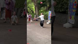 大道芸　大技　ジャグリング　プロ　good skill performance