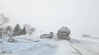 Chaos in USA today!! Major winter storm buries Montana in snow