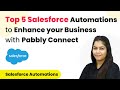 Top 5 Salesforce Automations to Enhance your Business with Pabbly Connect