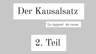 Deswegen/ Deshalb/Daher/ Darum| Kausaladverbien 🇩🇪 2AS- 3AS