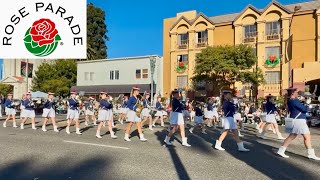 Rose Parade 2025 - Helsingør Pigegarde （Elsinore Girls Marching Band）