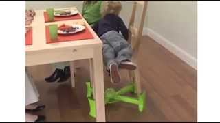 Kaboost Portable Chair Raiser - Demonstration  | BabySecurity