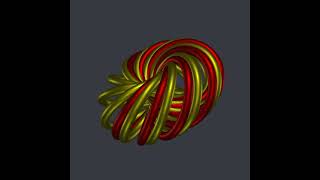 Villarceau circles forming a torus (Python)