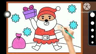 how to paint a santa clause @ kids universe