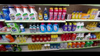 Dollar General Cleaning Products Shelf Organization 11-21-2019