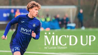 MIC'D UP | Lucas Stassin wears a microphone during the game | Now on MAUVE TV