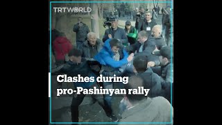 Clashes erupt between Pashinyan’s supporters and opponents