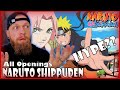 First Time Reaction to All Naruto Shippuden Openings