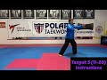 taeguk 5 1 20 purple stripe polaris taekwondo