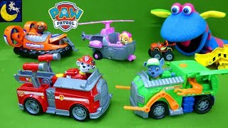 Paw Patrol Transforming Vehicles Marshall Chase Pup Wrong Toys Blaze and the Monster Machines Video