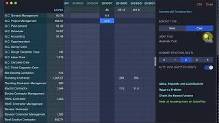 QuickPlan Tool - Resource Report