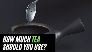 How Much Loose Leaf Tea Should You Use? #shorts