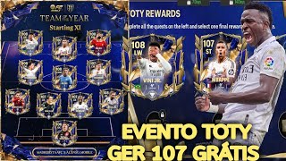 E AMANHÃ 🎁🤯 EVENTO TOTY CHEGANDO! GER 107 GRÁTIS P/ TODOS NO FC MOBILE 25 🔥