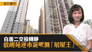 每日樓市 │ 白居二交投轉靜 啟朗苑逆市誕呎價「居屋王」 │ HOY資訊台 │ 有線新聞