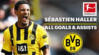 Sébastien Haller - All Goals & Assists for Borussia Dortmund