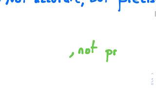 02 Accuracy and Precision Notes