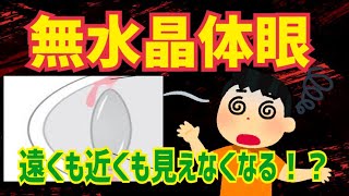 無水晶体眼〜遠くも近くも見えなくなる！？〜【白内障、遠視、IOL、ICL】